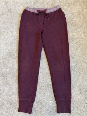 lululemon athletica Deep Plum Drawstring Joggers